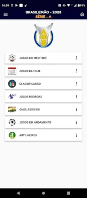 Futebol Brasil android App screenshot 0