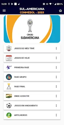 Futebol Brasil android App screenshot 1