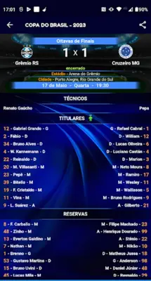 Futebol Brasil android App screenshot 3