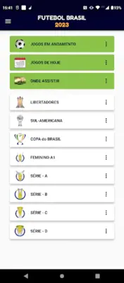 Futebol Brasil android App screenshot 7